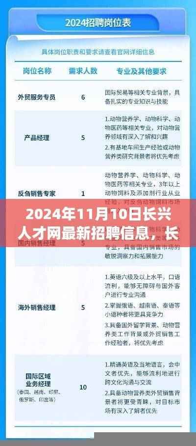 长兴人才网引领未来招聘趋势,最新招聘信息发布体验报告(长兴高科技招聘动态)