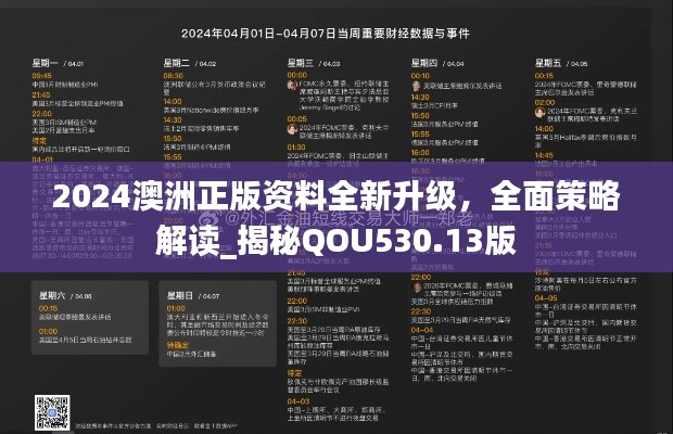 2024澳洲正版资料全新升级,全面策略解读_揭秘QOU530.13版