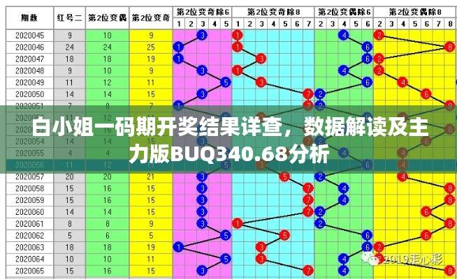 白小姐一码期开奖结果详查,数据解读及主力版BUQ340.68分析