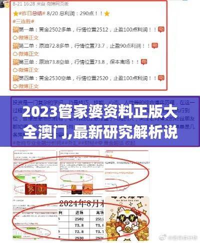 2023管家婆资料正版大全澳门,最新研究解析说明_太乙元仙KHZ878.74