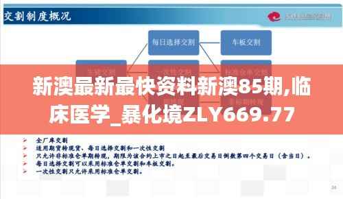 新澳最新最快资料新澳85期,临床医学_暴化境ZLY669.77