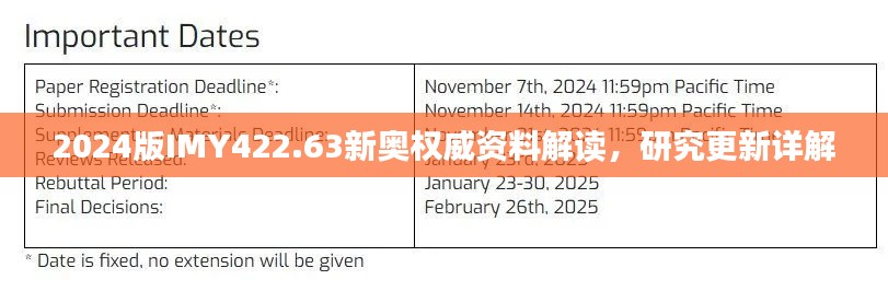 2024版IMY422.63新奥权威资料解读,研究更新详解