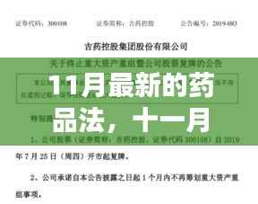 揭秘11月最新药品法,重大事件与时代影响力背景探索