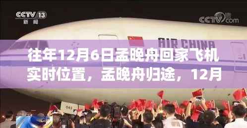 孟晚舟归途揭秘，12月6日载她回家的飞机实时位置追踪