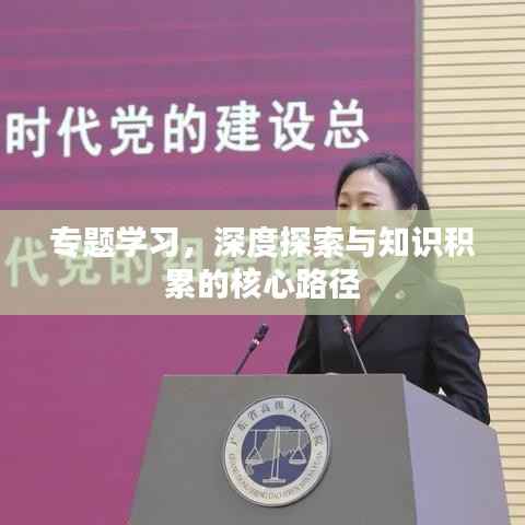 专题学习，深度探索与知识积累的核心路径