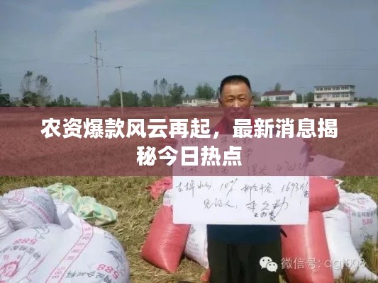 农资爆款风云再起,最新消息揭秘今日热点