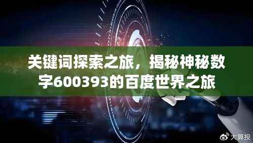 关键词探索之旅,揭秘神秘数字600393的百度世界之旅